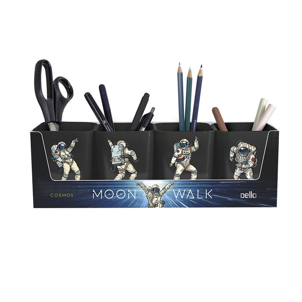 Kit Cosmos Moon Walk c/ 4 Porta Objetos